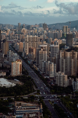 城市傍晚-珠海-建筑-澳门-城市 图片素材