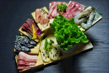 重庆-构图-烤肉-旅行-美食 图片素材