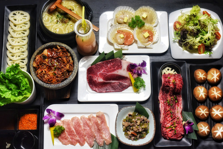 重庆-构图-烤肉-旅行-美食 图片素材