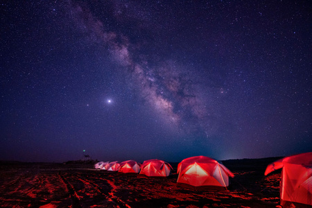 银河-星空-银河-星空-火星基地 图片素材
