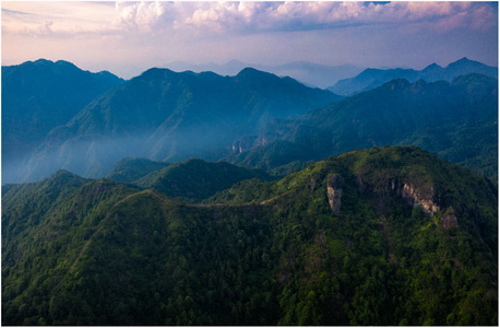 宁德市-乡村-御2-风景-山 图片素材