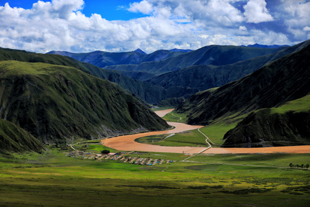 风光-玉树藏族自治州-自然-风光-风景 图片素材