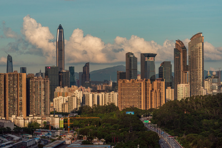 湾区-旅行-在路上-深圳-风光 图片素材