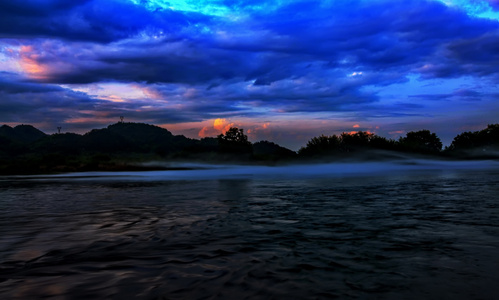 蓝调世界-haida滤镜签约-自然-风光-风景 图片素材