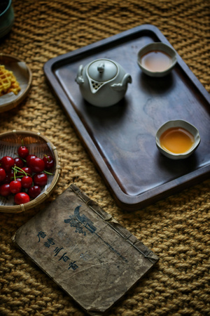 随拍-静物-茶水-茶具-水果 图片素材