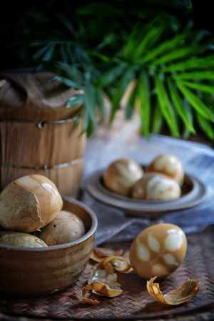 静物-随拍-美食-茶叶蛋-食物 图片素材