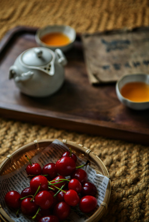 随拍-静物-茶水-茶具-水果 图片素材