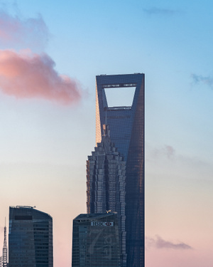 上海-魔都-陆家嘴-浦东-日出 图片素材