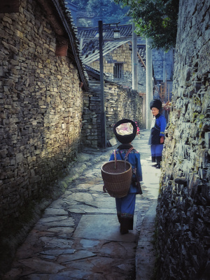 湘西土家族苗族自治州-暗黑-旅拍-旅行-抓拍 图片素材
