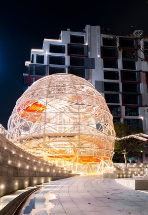 成都-四川-麓湖-建筑-城市 图片素材