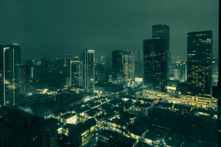 建筑-春熙路-朗御-太古里-城市 图片素材