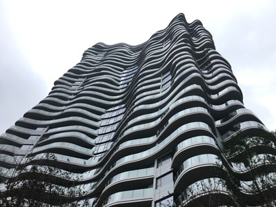 麓湖-城市-线条-建筑-我和我的祖国手机摄影大赛 图片素材