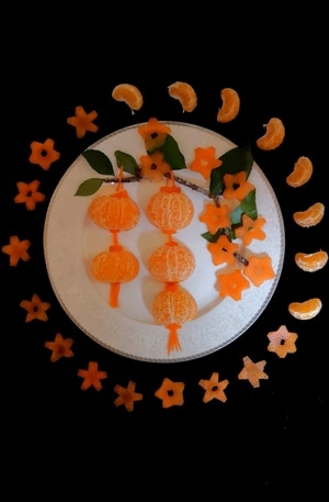 团团圆圆-蜜橘-水果-果实-食品 图片素材