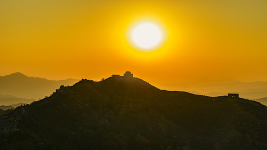旅行-风光-色彩-纪实-金山岭长城 图片素材