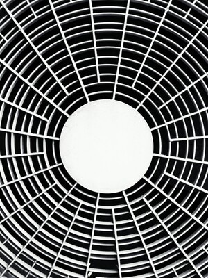 常州市-空调-黑白-手机摄影-建筑 图片素材