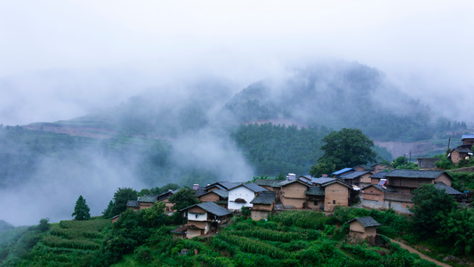 你好2020-凉山彝族自治州-风光-风景-村庄 图片素材