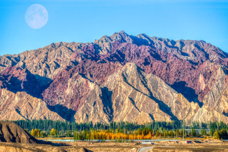 张掖七彩丹霞-丹霞-地质-丹霞地貌-山 图片素材