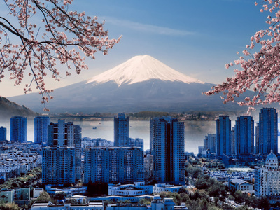 大连市-华为手机-富士山-富士山-山 图片素材