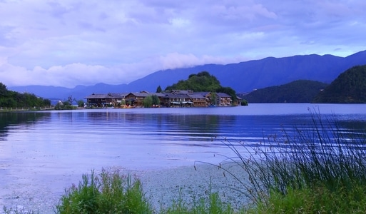 艺术风光-自然-云南-泸沽湖-泸沽湖 图片素材