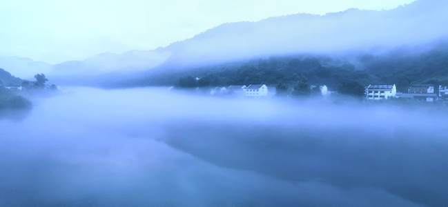 蓝调世界-宣城市-自然-风景-自然风光 图片素材