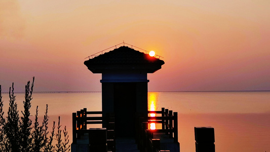 生活随拍-手机摄影-夕阳-风景-建筑 图片素材