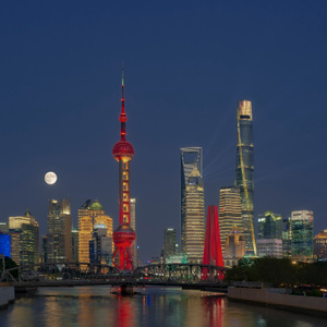 秋韵-外滩-双节-城市-城市风光 图片素材