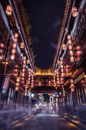 古建筑-古典-建筑-天际线-城市 图片素材