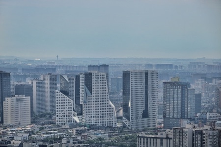 城市风景-像素蜂蜜首发-爬楼-风光-成都 图片素材
