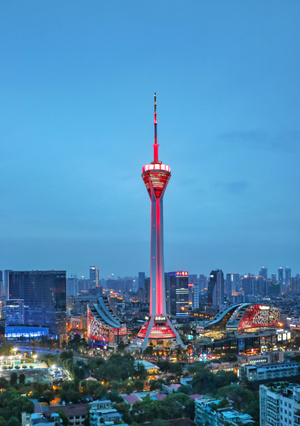 我要上封面-成都-城市风景-风光-城市 图片素材