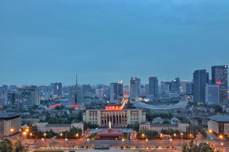 成都-成都市区-像素蜂蜜首发-城市风景-风光 图片素材