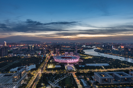 haida滤镜签约-天际线-城市色彩-城市风光-建筑 图片素材