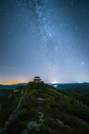 我要上封面-星空-夜景-风光-风光 图片素材