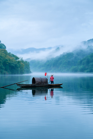 我要上封面-风光-色彩-湖南-小东江 图片素材