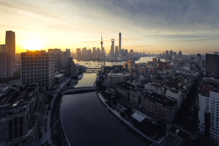 建筑-城市-haida滤镜签约-上海-我要上封面 图片素材