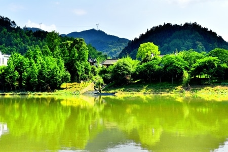 旅游-风光-青山-绿水-你好2020 图片素材
