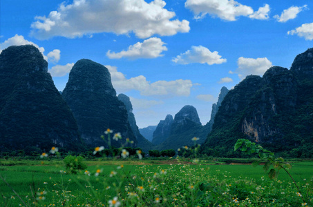 七工匠-田园-天空-色彩-风光 图片素材