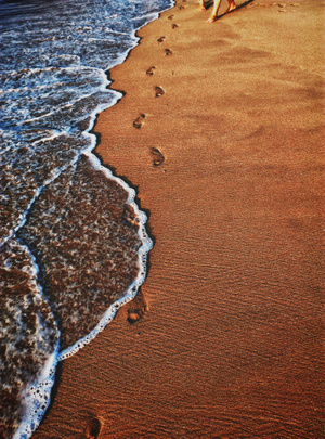 沙滩-手机摄影-自然-温度-沙滩 图片素材