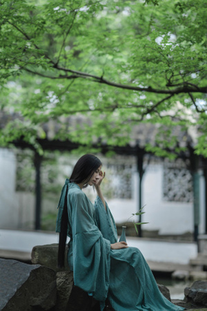 摄影-古风-苏州约拍-女人-女性 图片素材