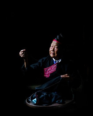 霞浦-畲族-女人-女性-老奶奶 图片素材