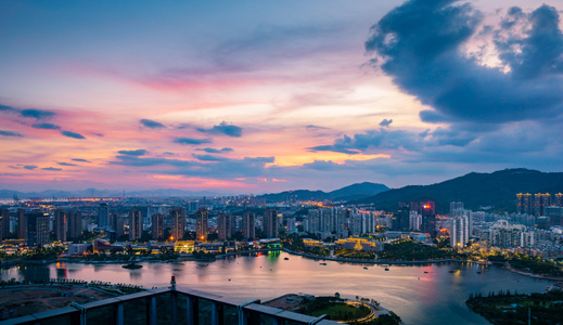 风光-城市-夏天-看你的城市-你好七月 图片素材
