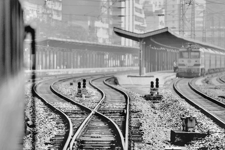 人文-旅行-铁轨-铁路-轨道 图片素材