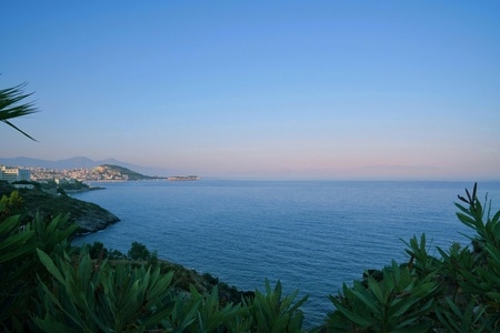 蓝色大海-风光-旅行-爱琴海-库萨达斯 图片素材
