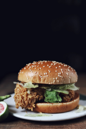 汉堡包-汉堡-鸡腿堡-炸鸡包-kfc 图片素材