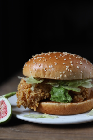 汉堡包-汉堡-鸡腿堡-炸鸡包-kfc 图片素材