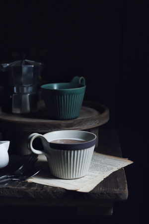 咖啡杯-粗陶-淘宝拍摄-产品摄影-咖啡下午茶 图片素材