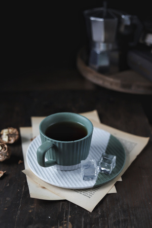 南京市-咖啡暗调-咖啡-马克杯-咖啡杯 图片素材