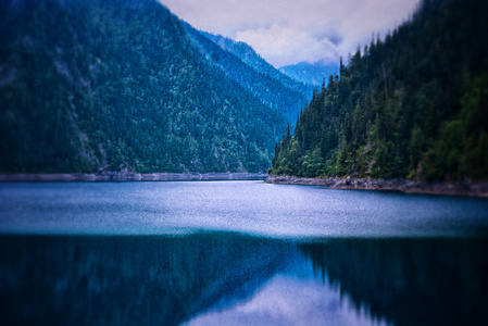 七工匠-光影-九寨归来-风景-风光 图片素材
