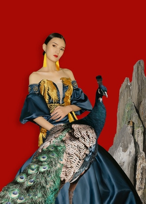 色彩-时尚-人像-你好2020-女人 图片素材