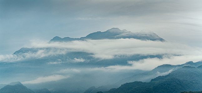 城市-风景-山景-云-雾 图片素材