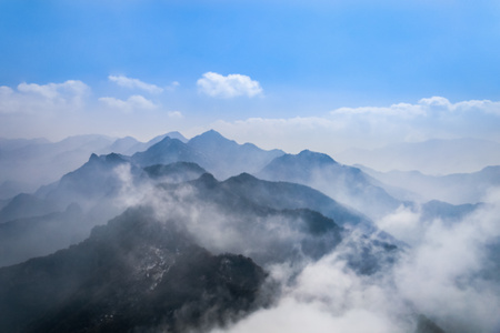 云海-风景-haida滤镜签约-我要上封面-云海翻腾 图片素材